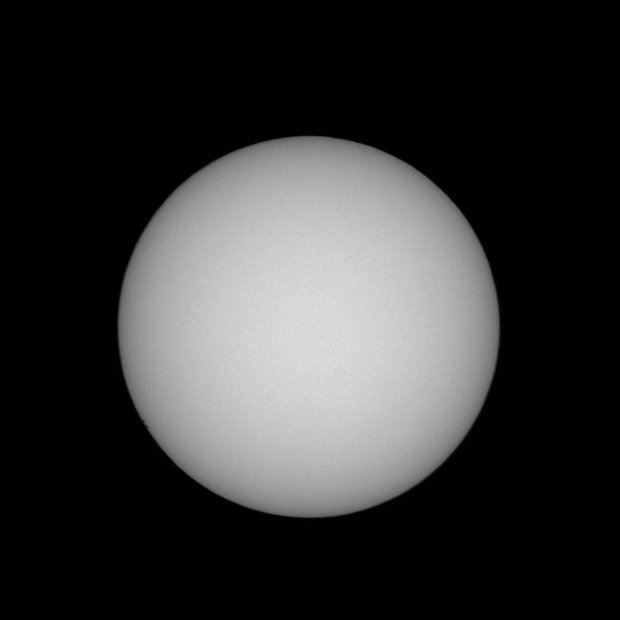 ISS Sun Transit full speed